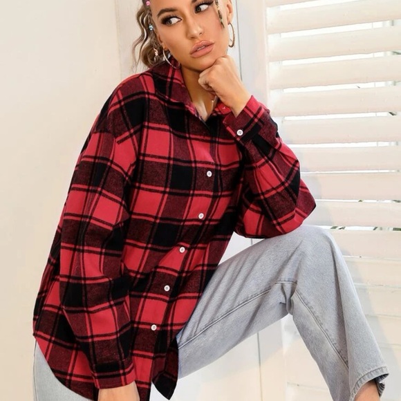 Plaid button down shirt - Picture 3 of 3